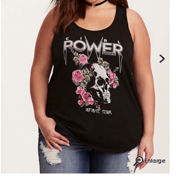 torrid Tops - Torrid Girl Power Tank Top NWT